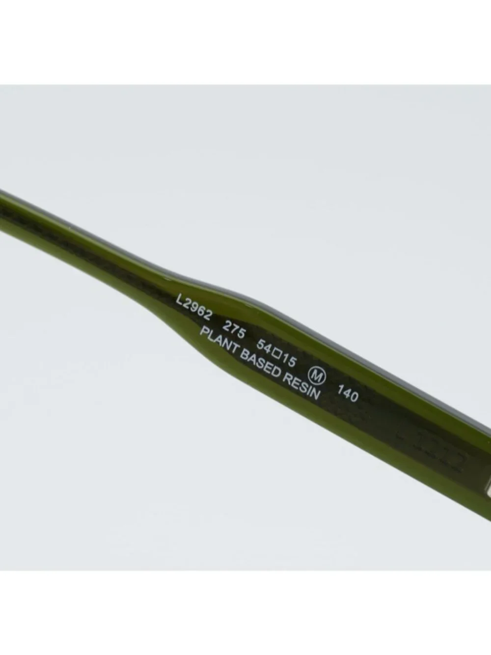 Lacoste L2962 275 Eyeglasses Green Khaki 54mm Square Frame
